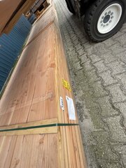Ca. 120x Douglas planken geschaafd 18x195mm, lengte 500cm